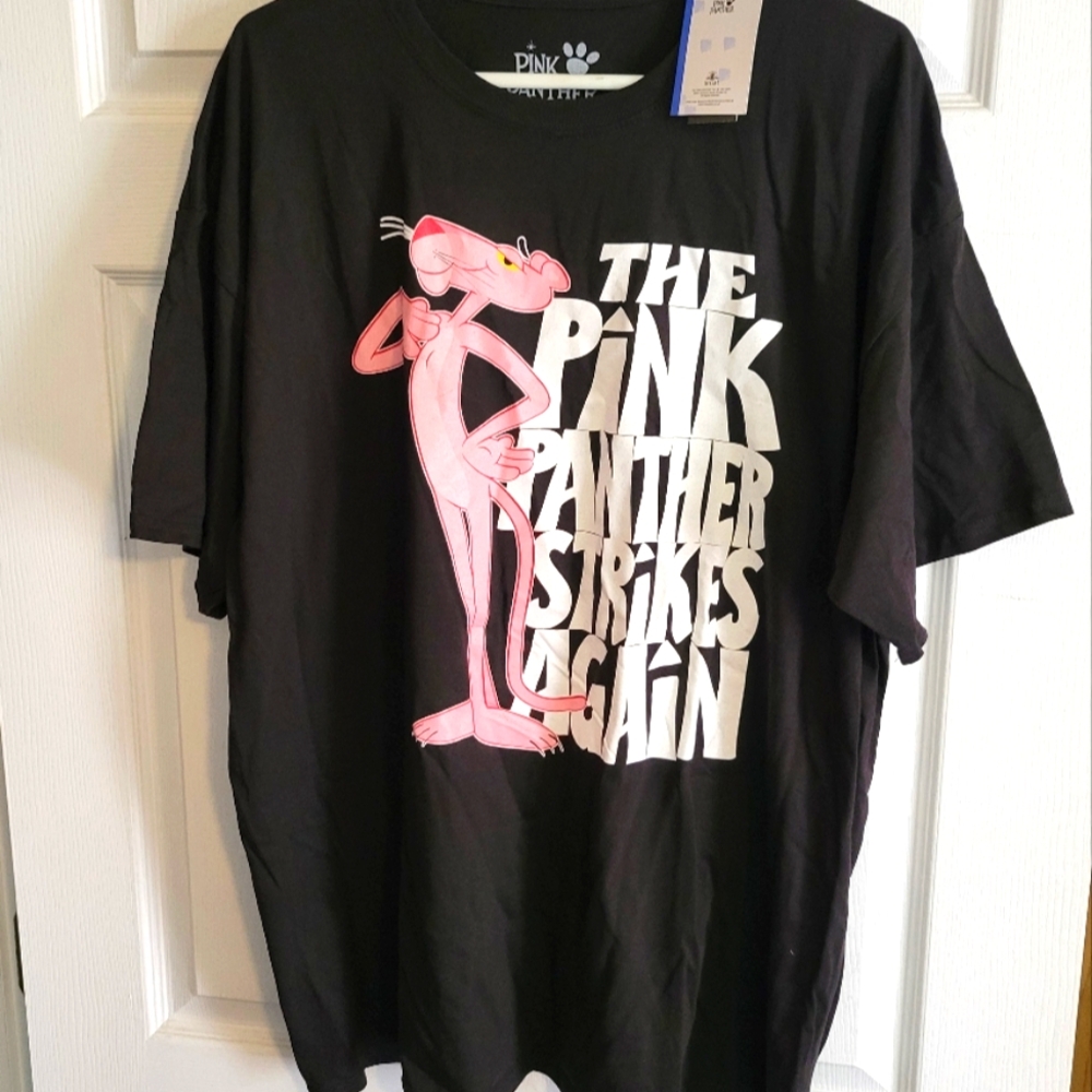 Pink Panther Men's "Oversized" T-shirt Size L